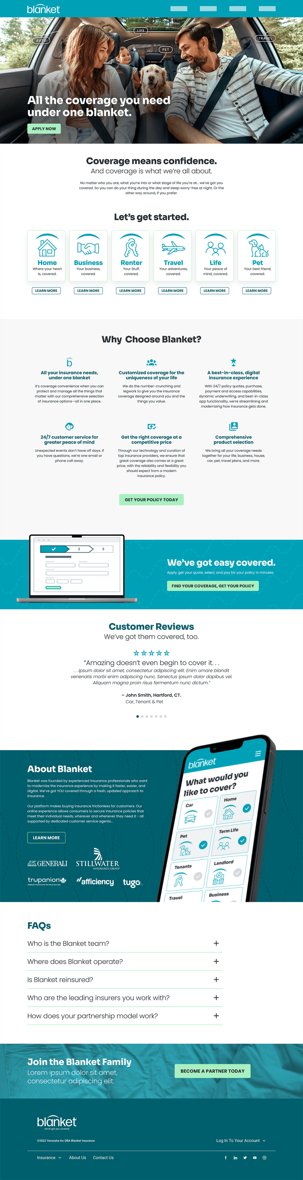 Blanket Insurance Canspan BMG